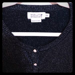 Cardigan with a little bitta sparkle